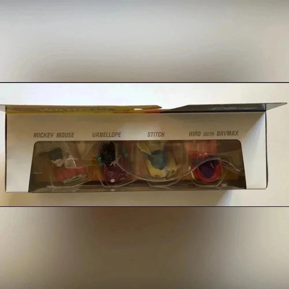 Mattel Hot Wheels Racer Verse: Disney 4-pack Mickey/Vanellope/Stitch/Hiro NEW!! - Picture 3 of 4